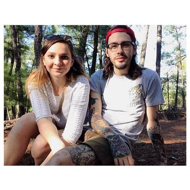 Hiking when we first moved to Atlanta, 2014.