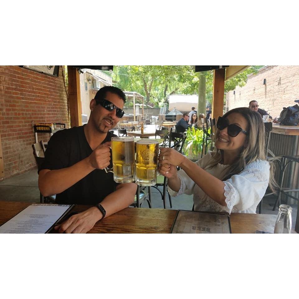 Cheers to happily ever after