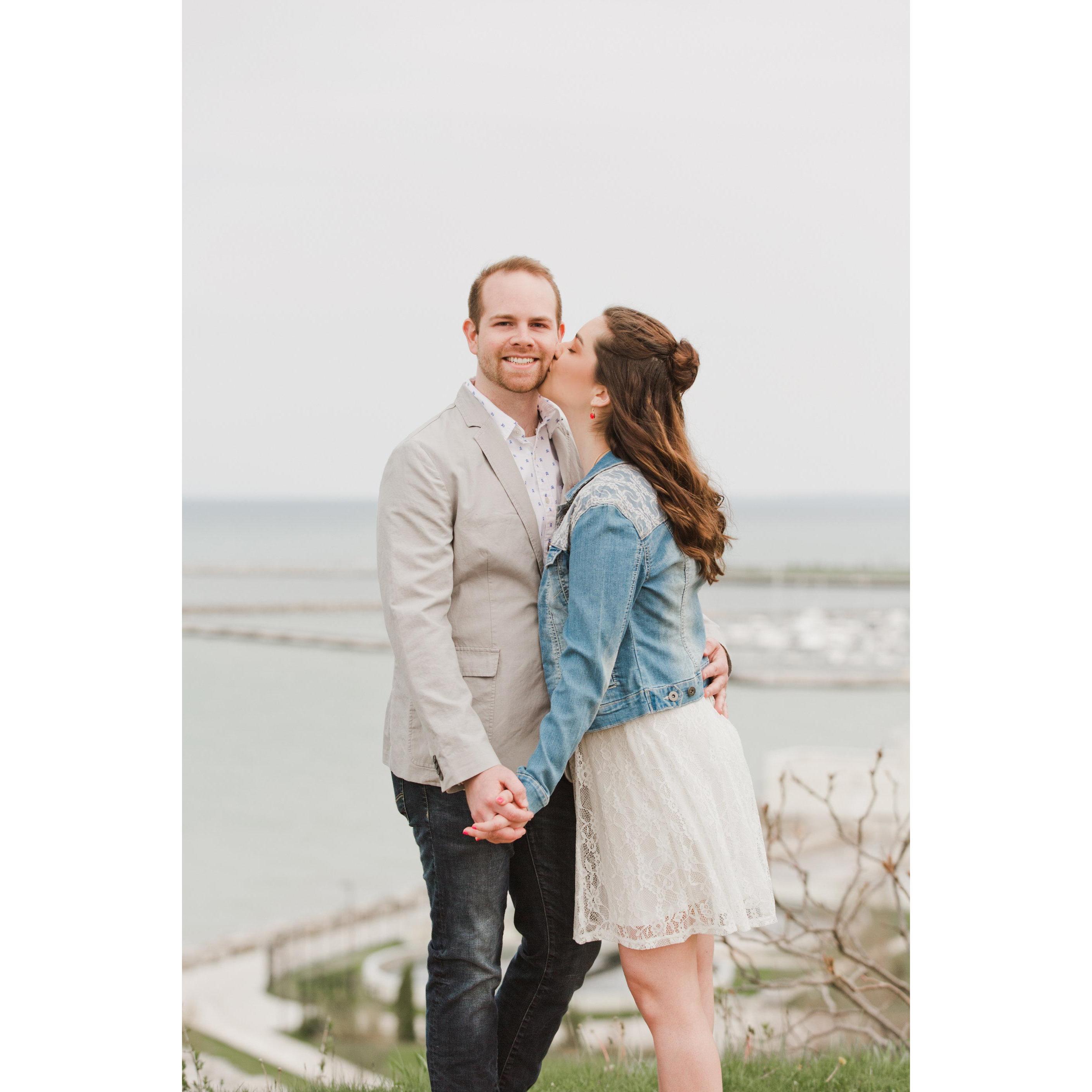 Engagement pictures by Danae Herrmann Photography