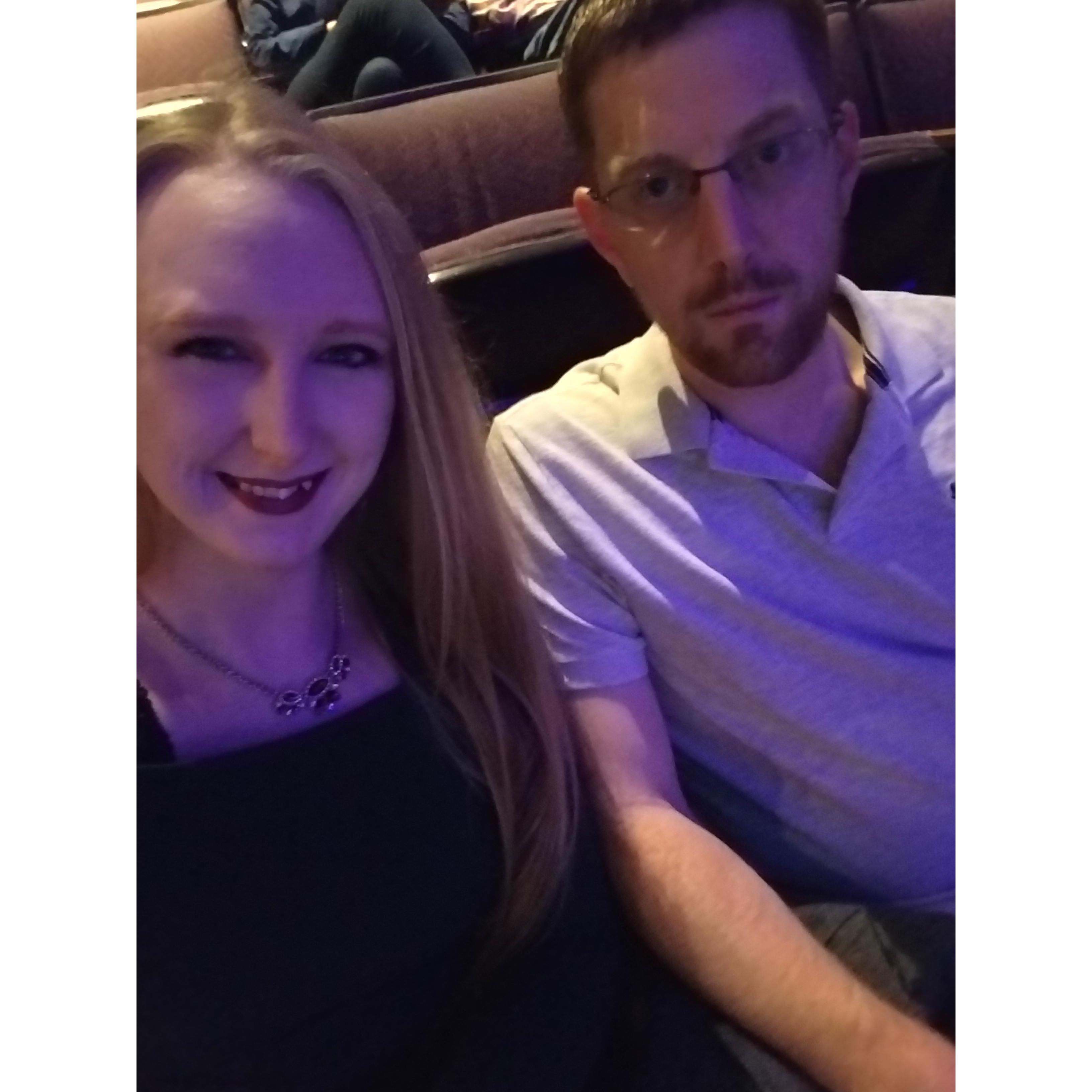 Our first Valentine's Day -- Romeo and Juliet at the IRT 2018