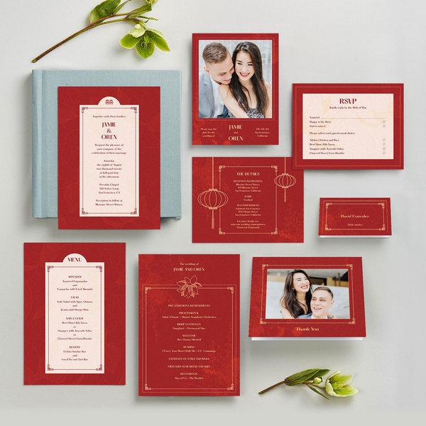 Zola Wedding Place Cards - Ames