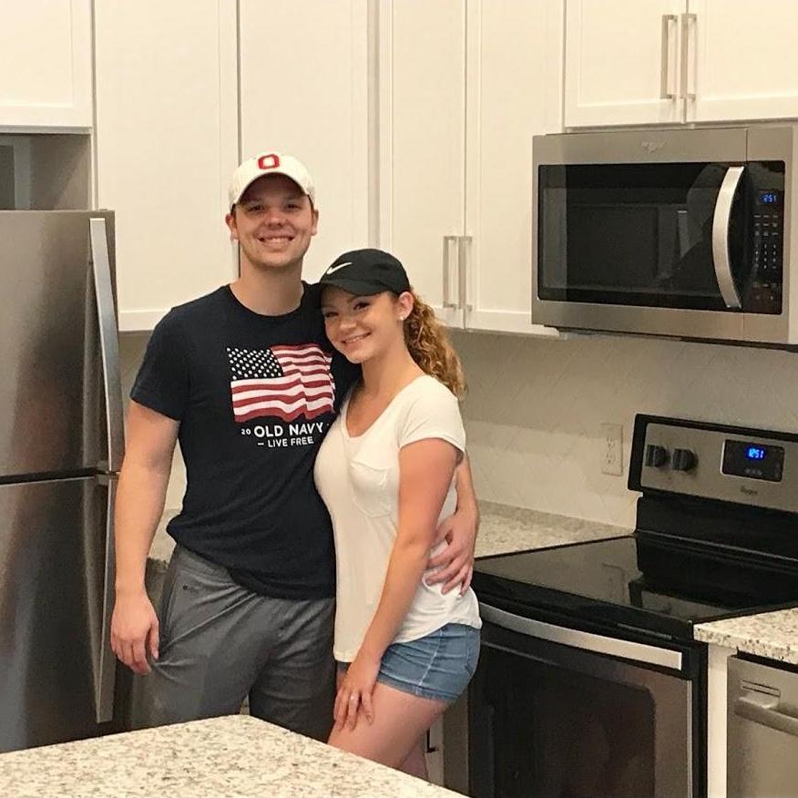 Got our first apartment together!