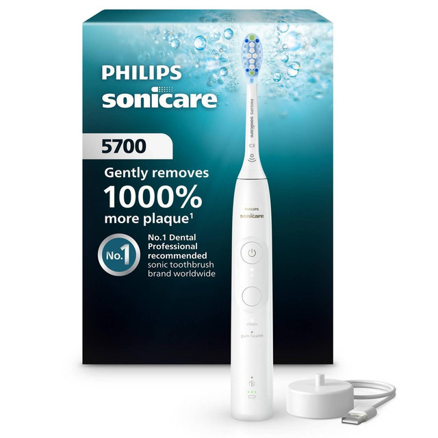 Philips Sonicare 5700 Rechargeable Electric Toothbrush - White