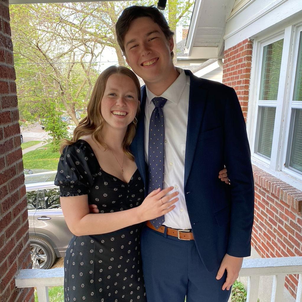 Newman Formal during our Junior year of college (April 2023)