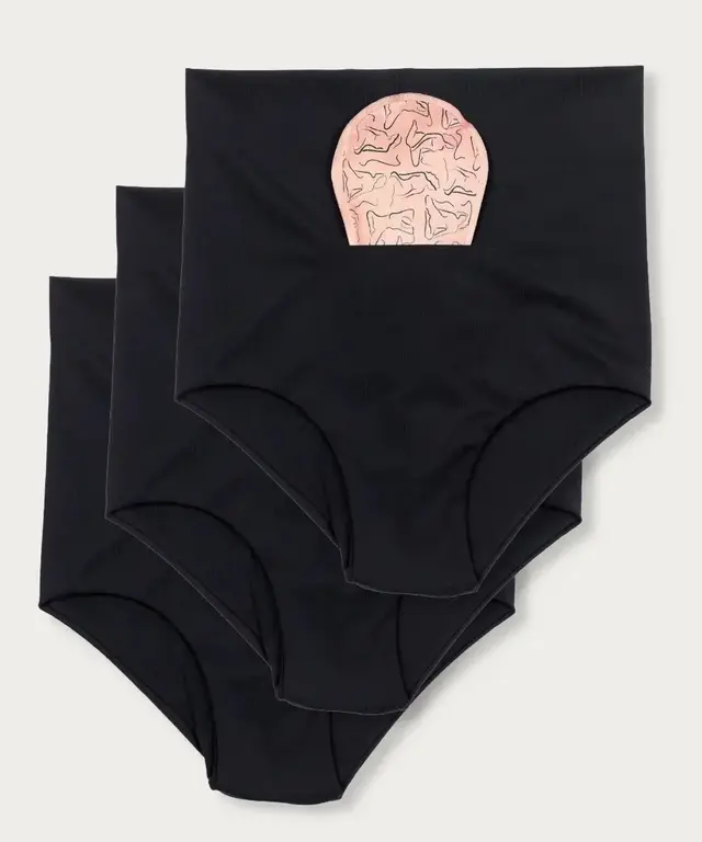 FourthWear Postpartum Recovery Underwear set of 3 + Between Legs Perineal Ice/Heat Pack Saver Set