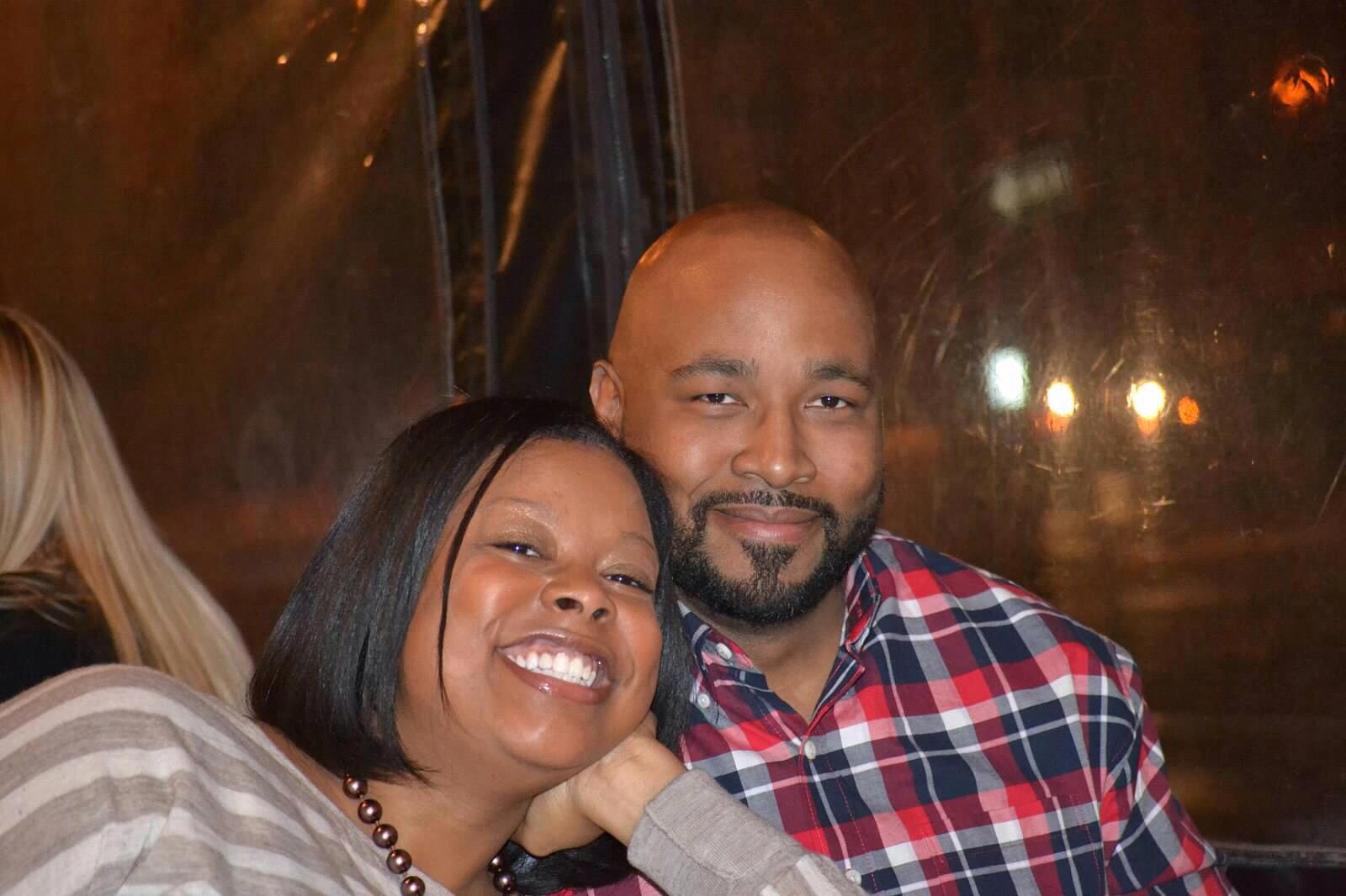 This was the very first picture we ever took together. Photo credit to my Mom for capturing this at White Rose Bar & Grill in York, PA. (January 2014)