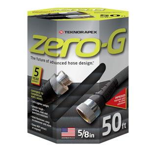 5/8" x 50ft zero-G Lightweight Garden Hose, Kink Free Garden Hose, Teknor Apex Water Hose