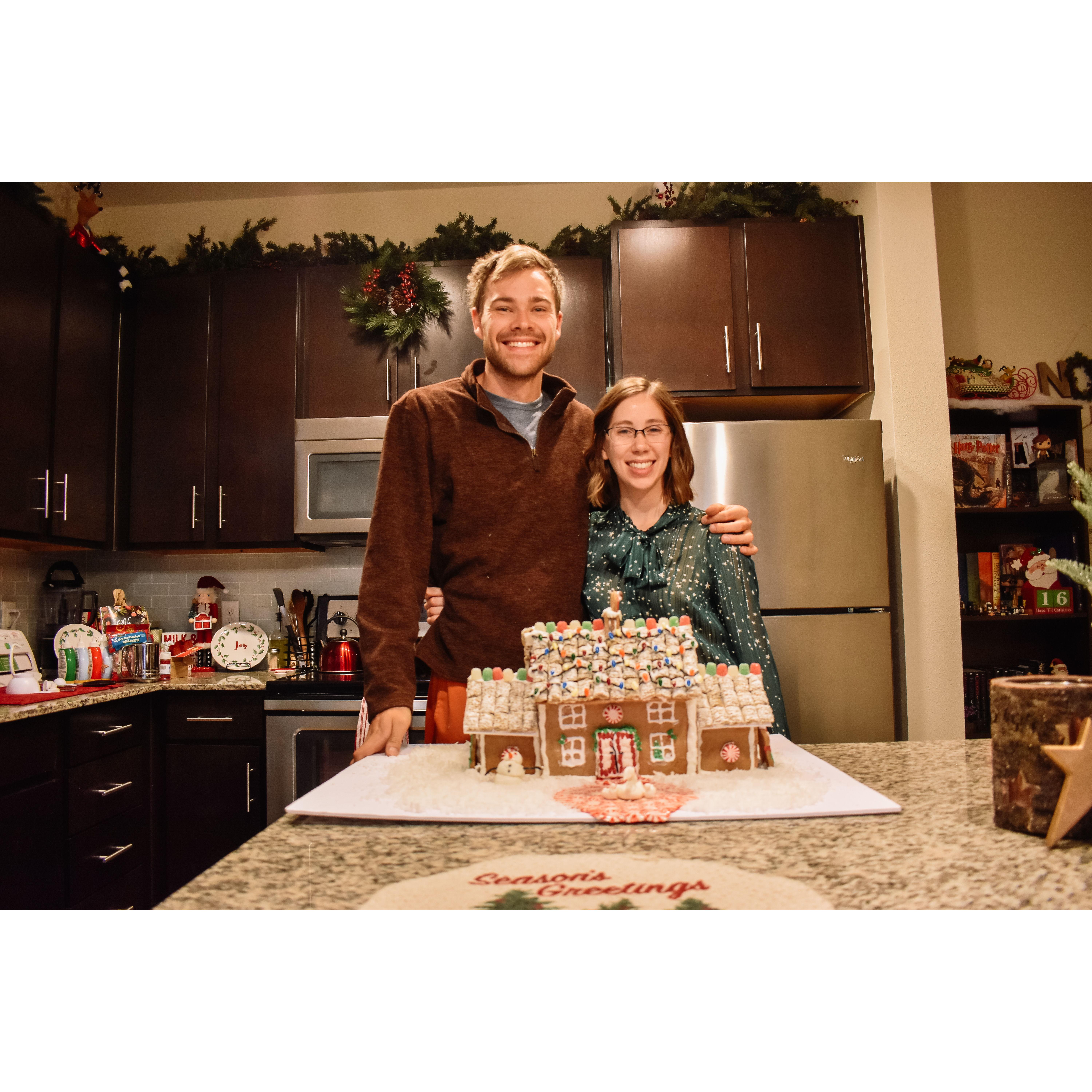 The final gingerbread mansion!
