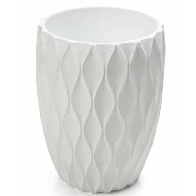 Roselli Trading Company Wave Wastebasket