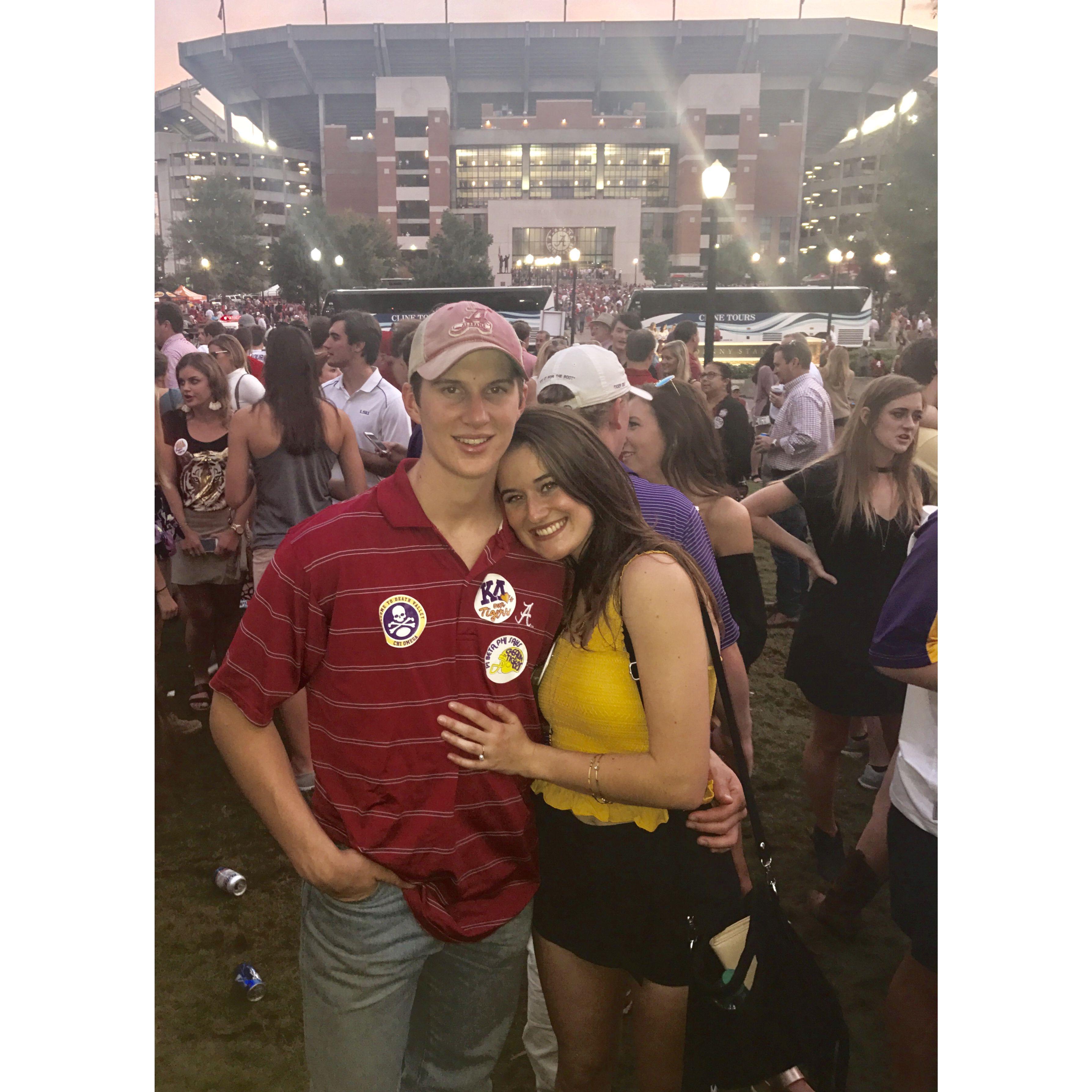 Alabama vs. LSU 2017