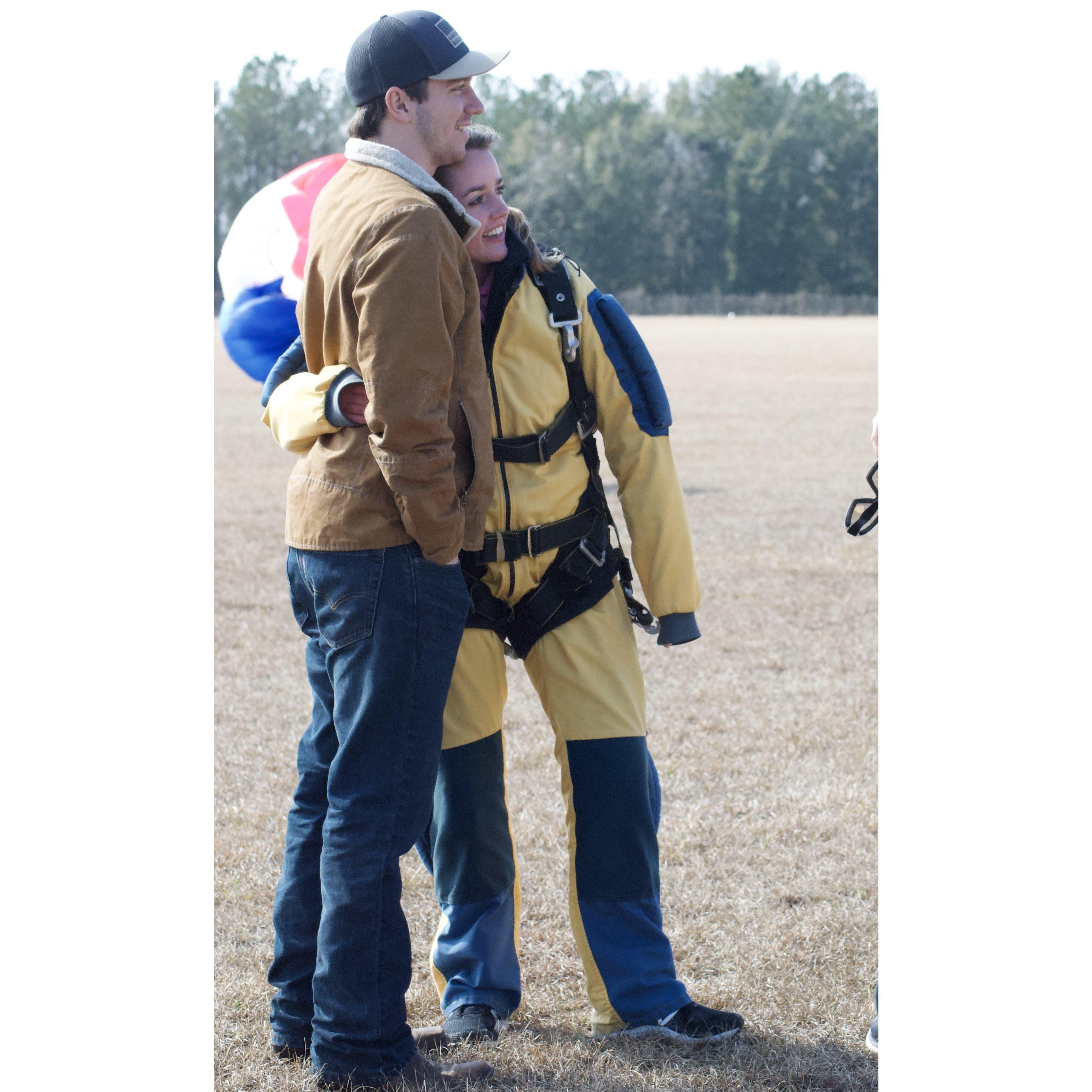 Skydiving!
