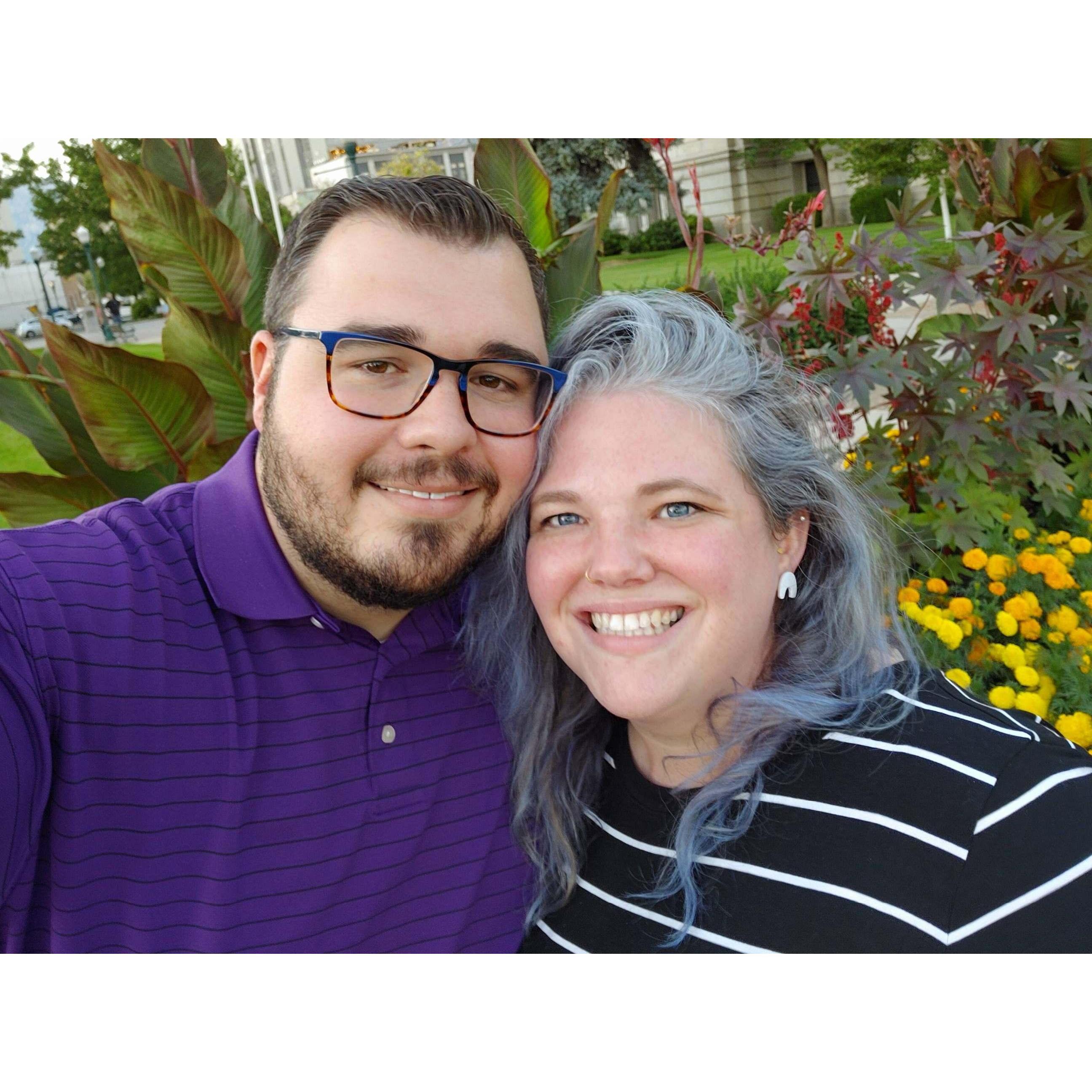 First photo as a couple.