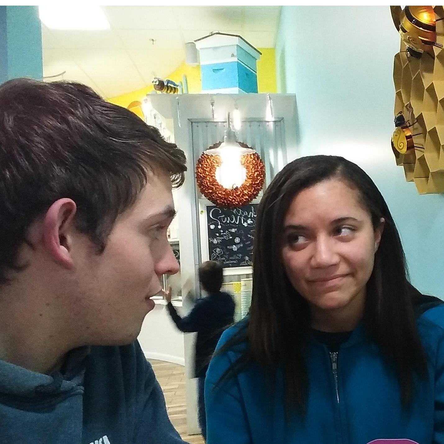 I feel like I get this look a lot. (Zach)