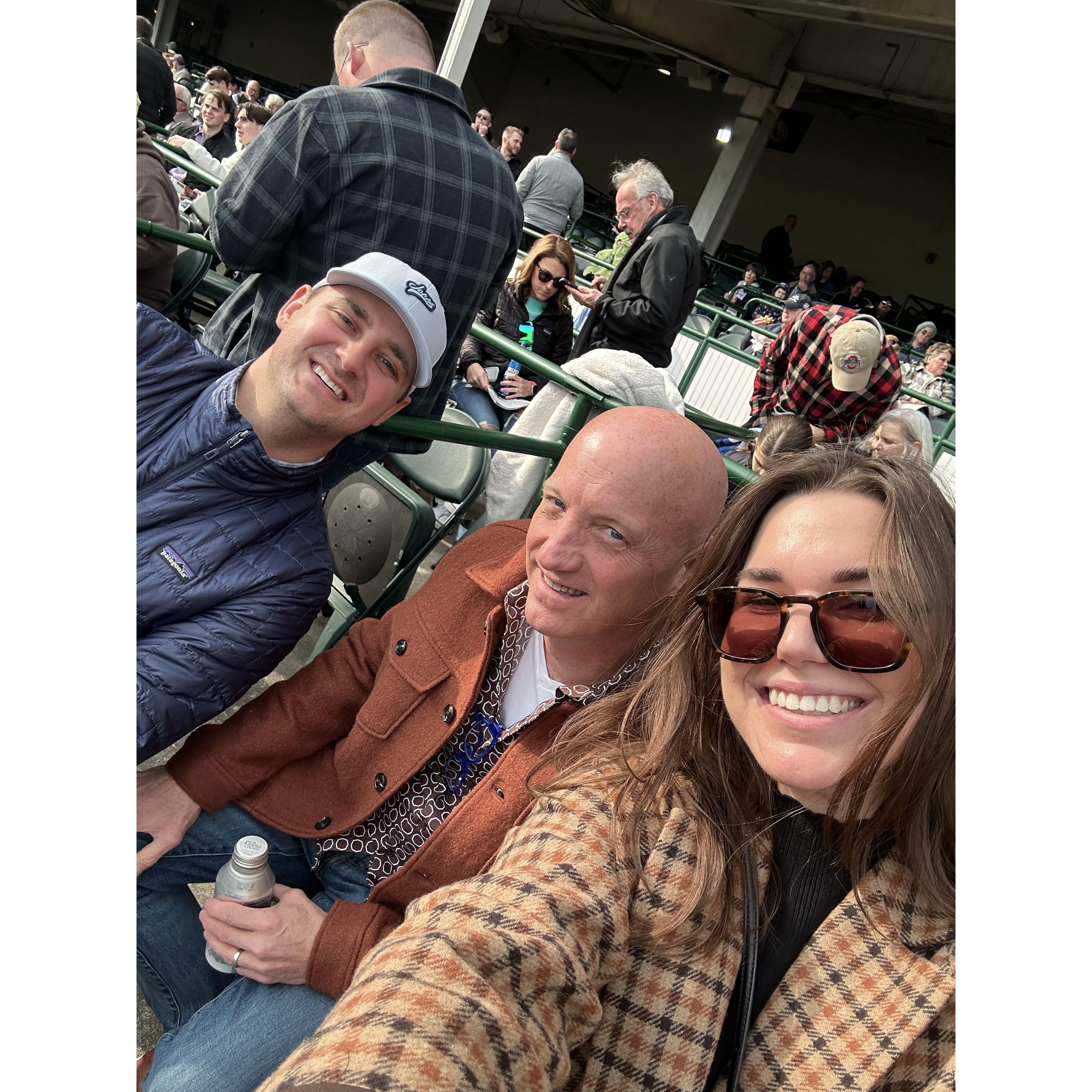 Churchill Downs Track with Uncle Matt, November 2023!