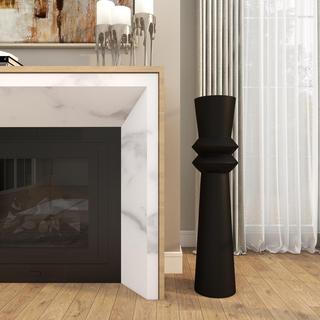 Art Deco Fluted Floor Vase