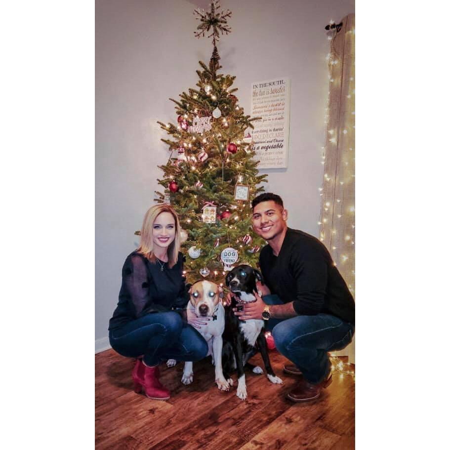 First year without an ornament getting chewed up.