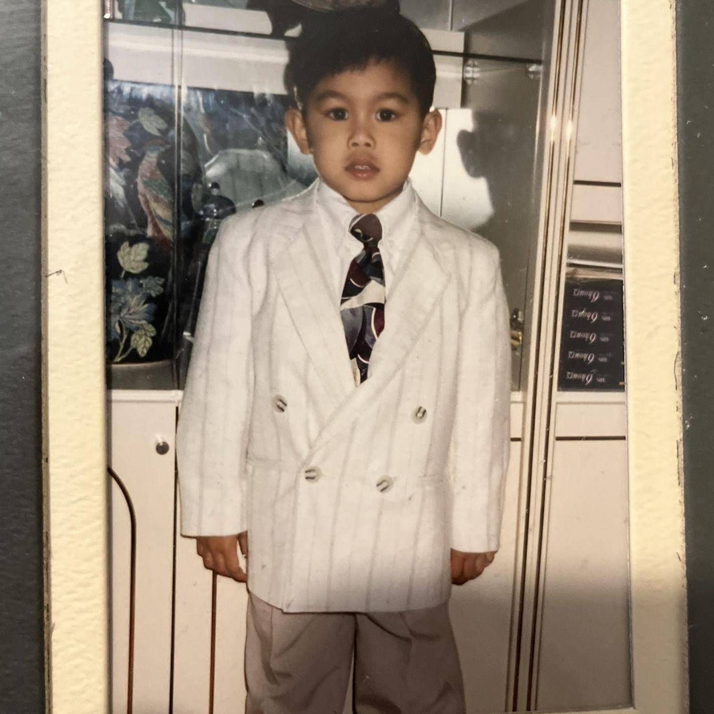 Pre Easter tantrum photo? looks like the same outfit lol