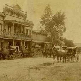 A historic photo of the Union Hotel!