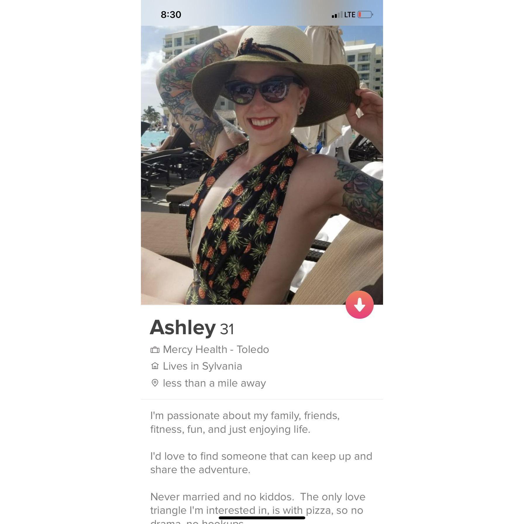 He swiped right.....