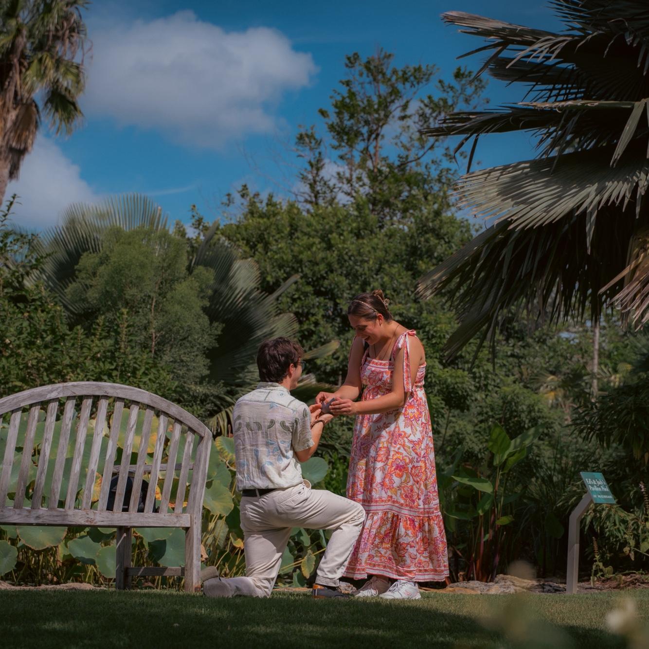 Luke opened the box upside down, so I flipped it around just before saying yes :)