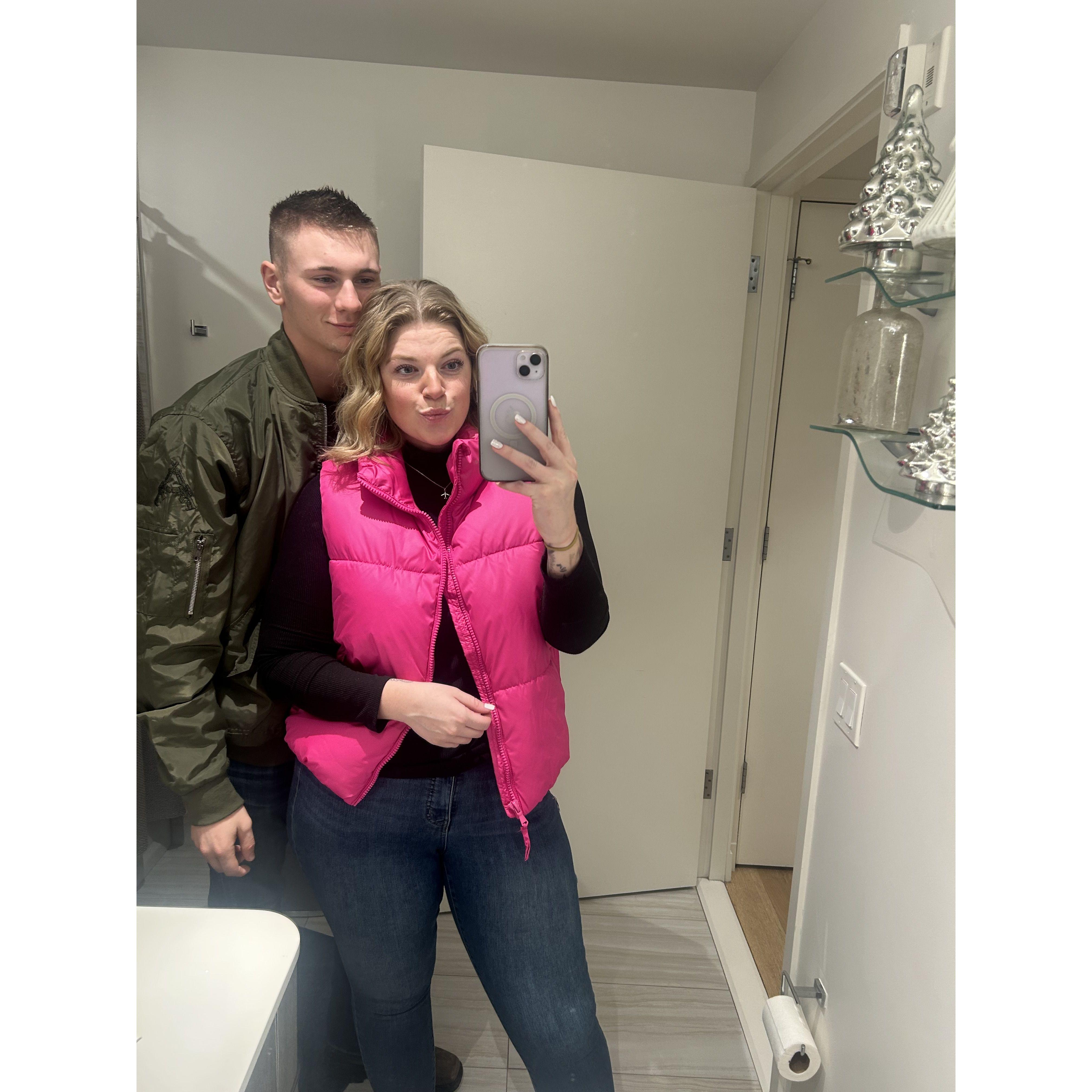 Our first " I love you"