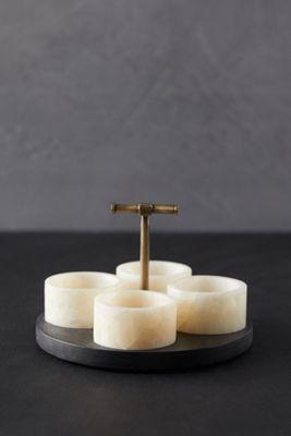 Onyx Condiment Stand