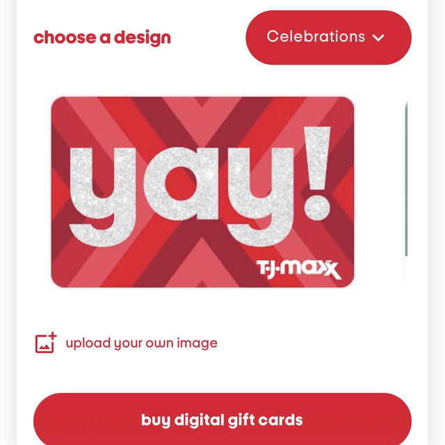 TJ Maxx Gift Cards