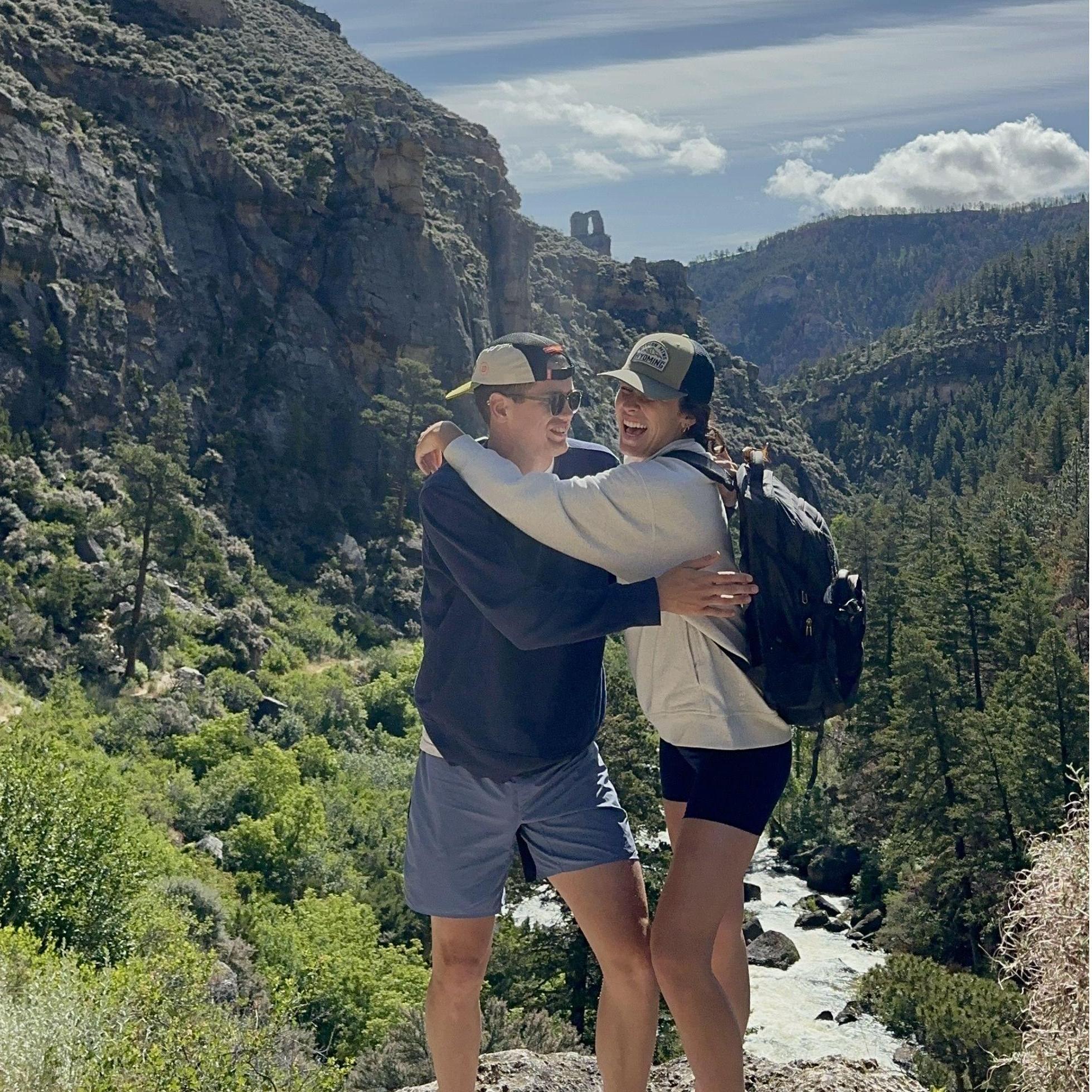 The beginning of the trip out west, where Payton had NO IDEA what was planned