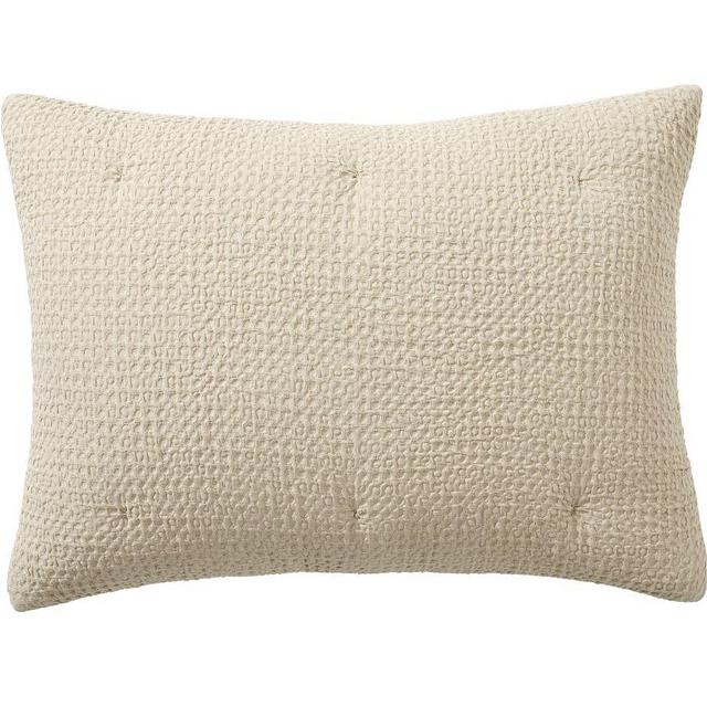 Flax Vintage Washed Cotton/Linen Comforter Sham, Standard