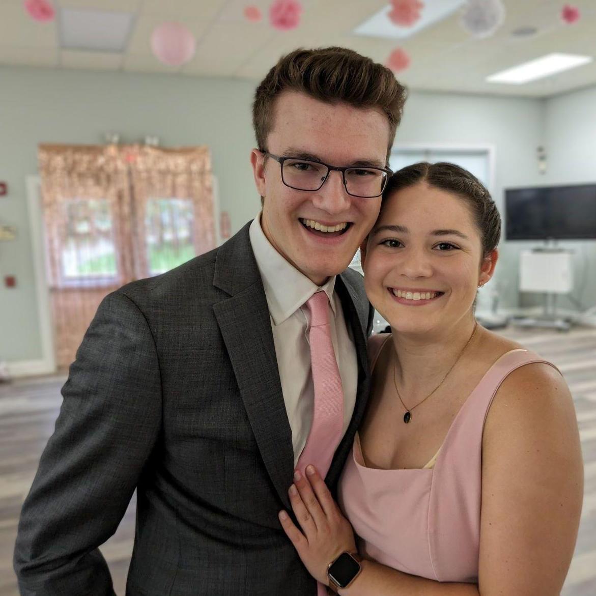 We didn't get to go to prom together in high school, so when TJ's sister had a prom for her 13th birthday, we seized the opportunity! (July 2023)