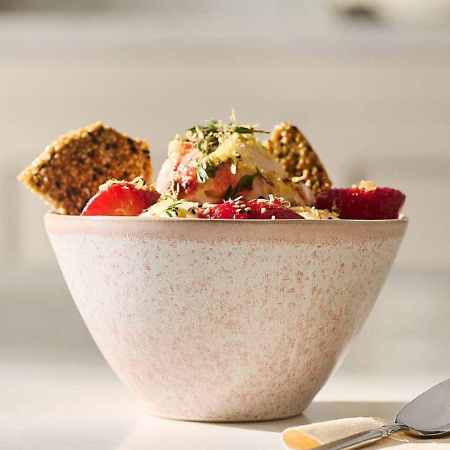Jasper Portuguese Reactive Stoneware Cereal Bowls, Set of 4