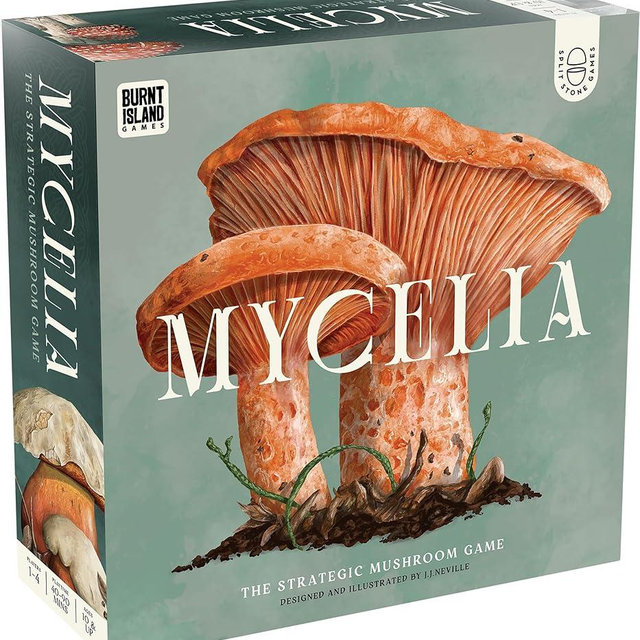 Mycelia by KTBG – Tile Placement & Pattern Matching Board Game – Solo or Multiplayer Gameplay – Grow a Fungi and Mushroom Kingdom – Ages 14+, 1 to 4 Players, 50 Min Playtime