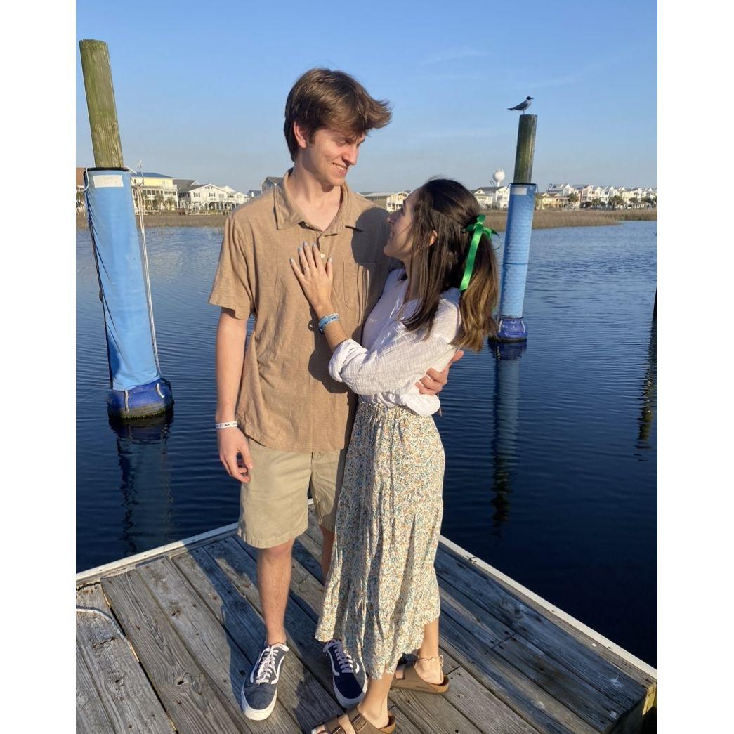March 20th, 2024: Ocean Isle Young Life trip, almost marking a year from the last one and a year from Matt saying we were going to get married..went on this one engaged!!