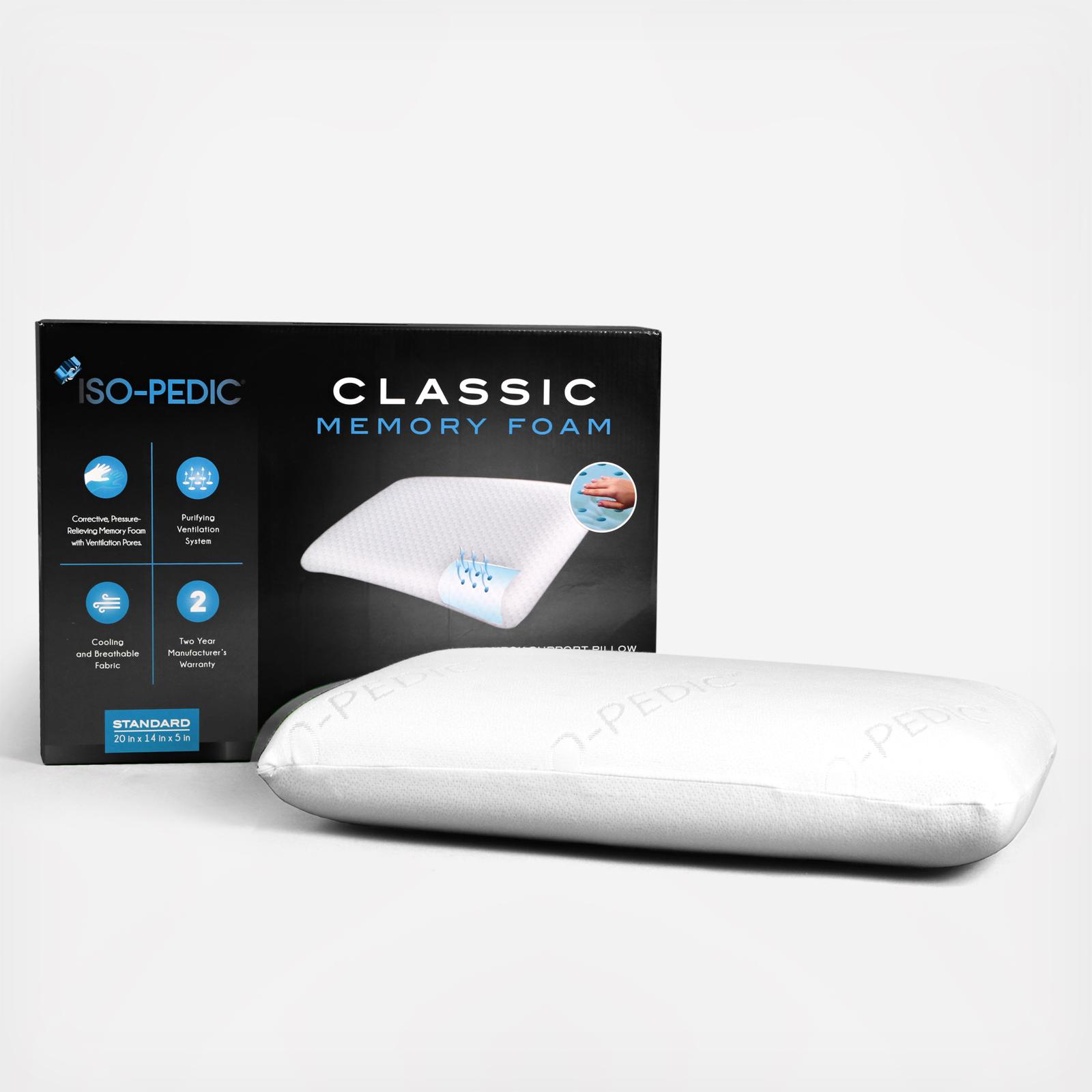 Iso Pedic Memory Foam Pillow 2024 www.zsdolakova.cz