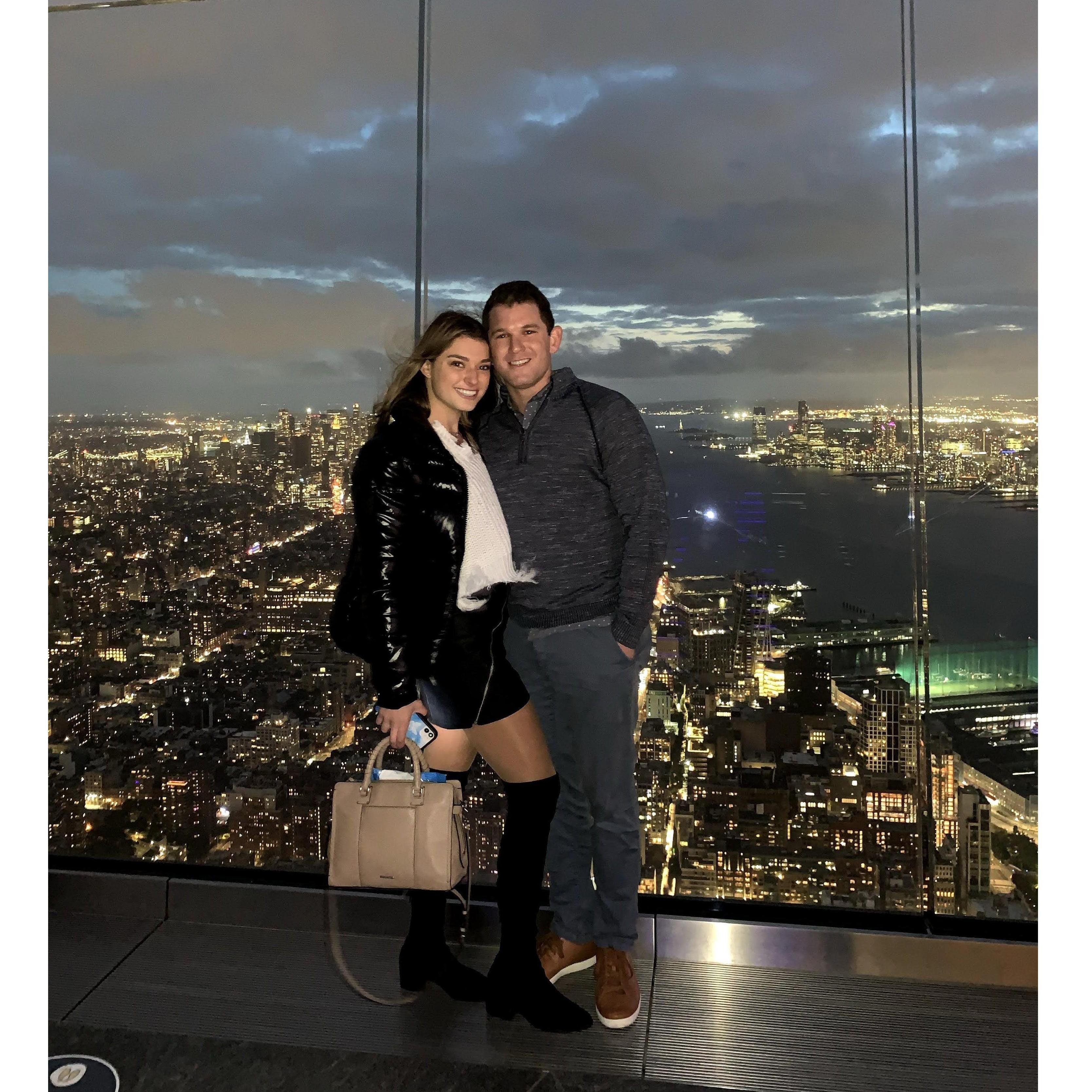 October 19, 2020 Celebrated Chads birthday in NYC, where Miranda was living during our first year dating