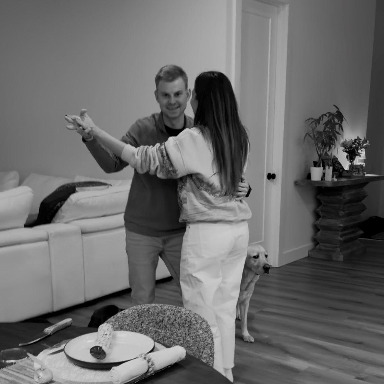 Christmas 2025 first dance practice
