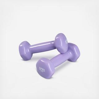 Deluxe Vinyl Dumbbells, Set of 2