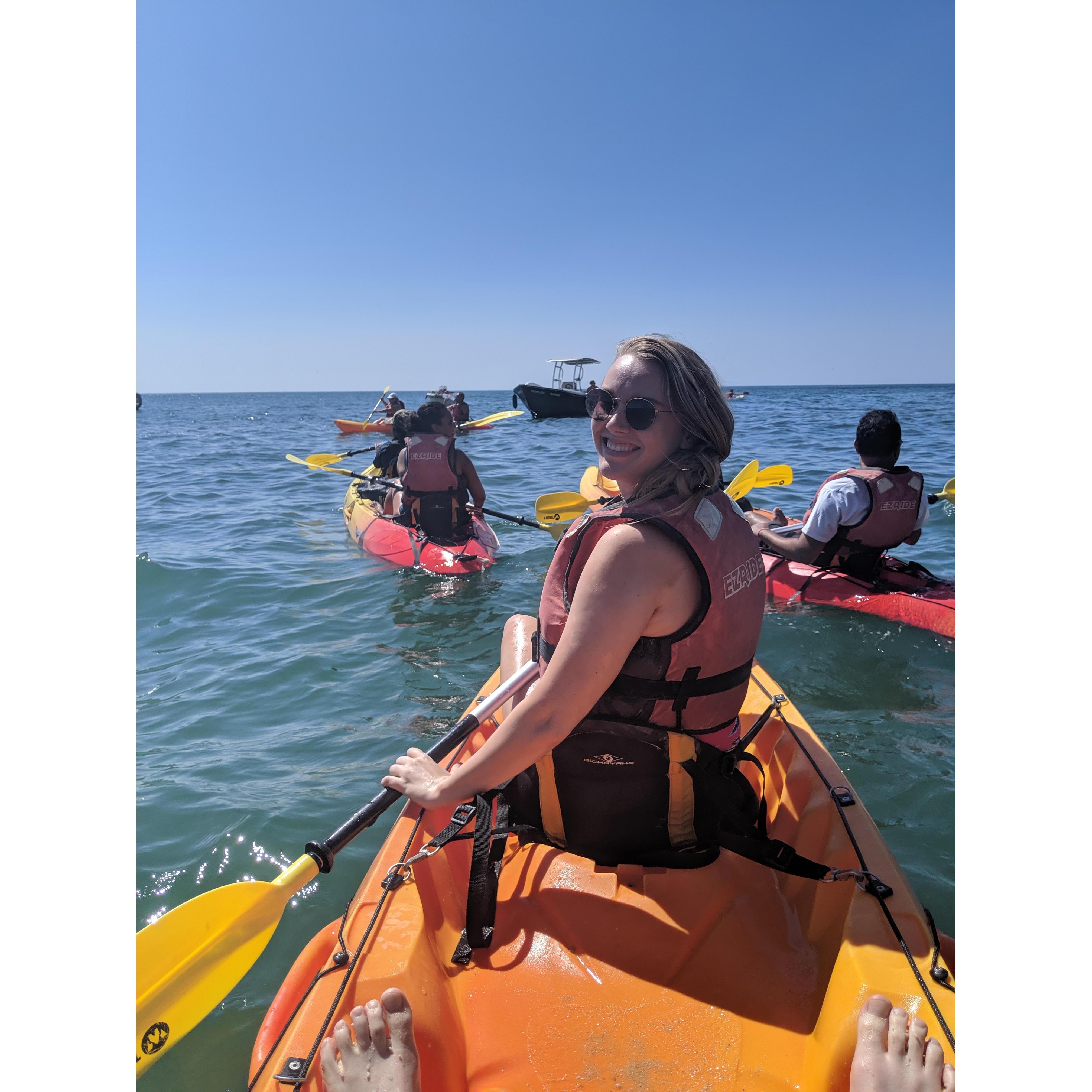 Tandem kayak excursion in Lagos