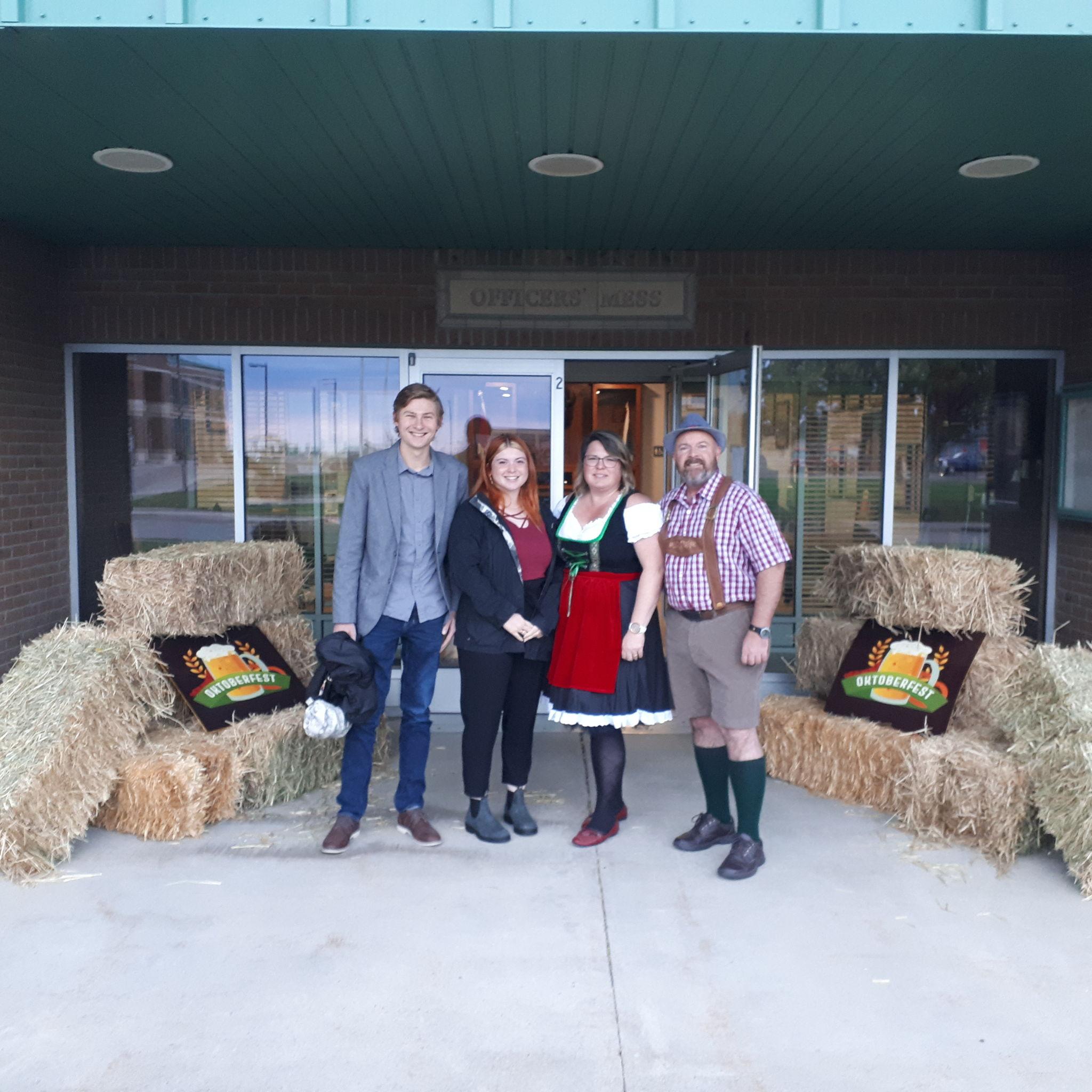 Oct 2022 - Tonia & Eric take on Oktoberfest with John & Paula (who are dressed to impress)!