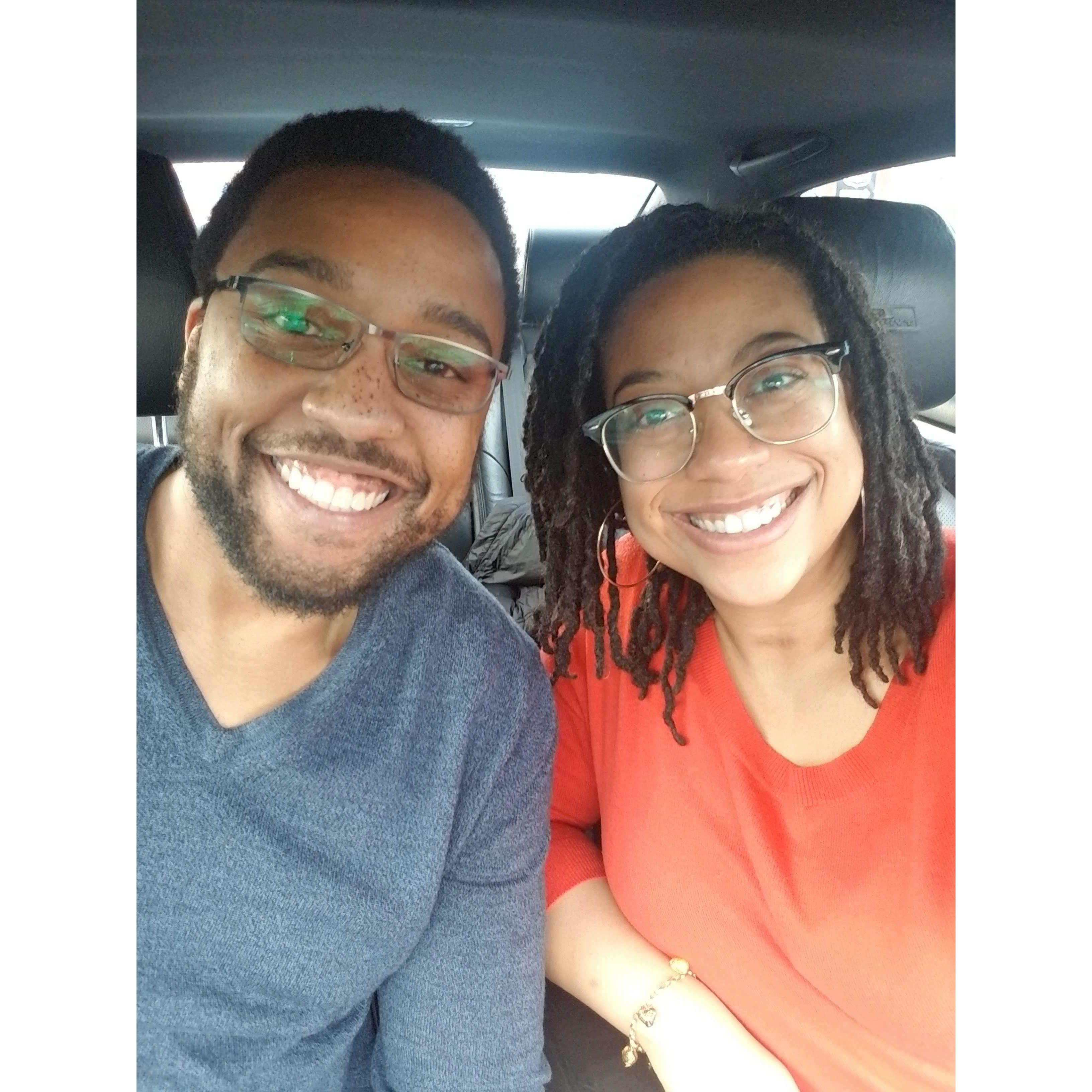 So many car photos with my favorite travel buddy!! Oh so many more places to go!