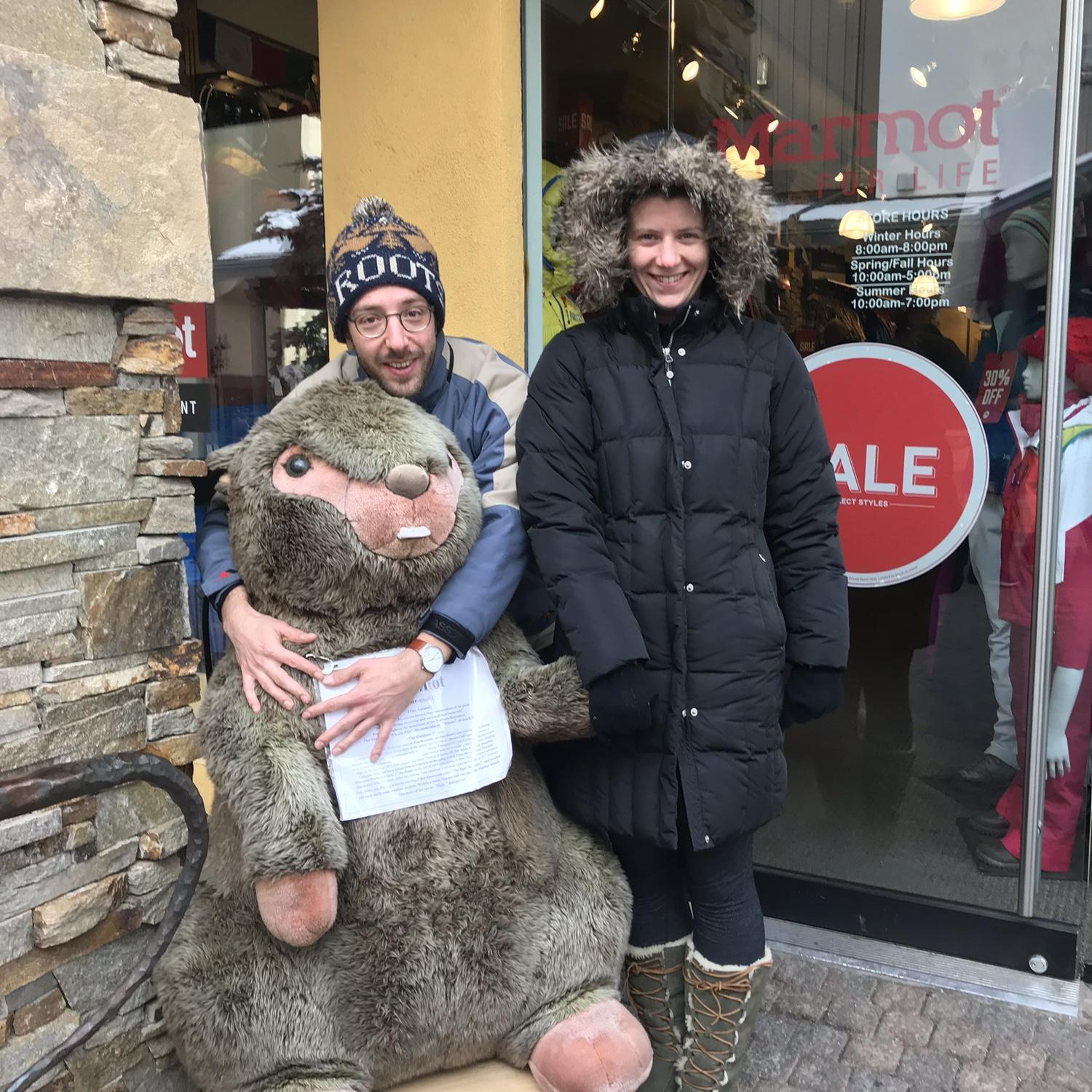 Jason and Ainsley in Whistler, Canada