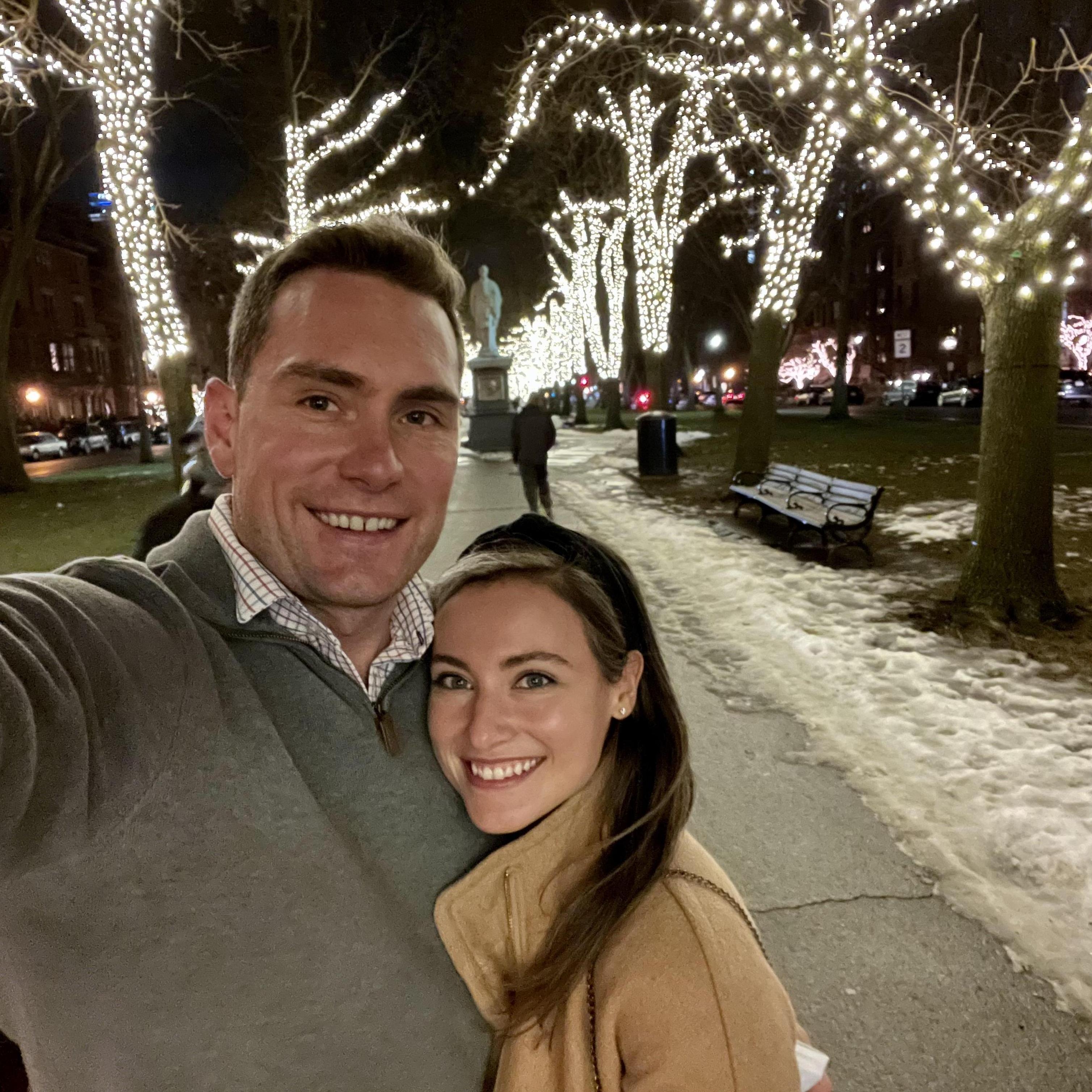 Christmas Eve 2020 - Hopefully the only one we'll ever have as just the two of us, but it was one for the books!