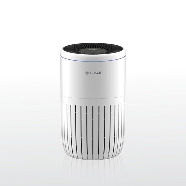 BOSCH Air Purifier for Home (Covers, 810-sq ft), 3-in-1 Filter for Pollen, Viruses, Smoke, Dust, Dander, Outdoor Pollution, Odors, HEPA, ENERGY STAR, Air 2000, White