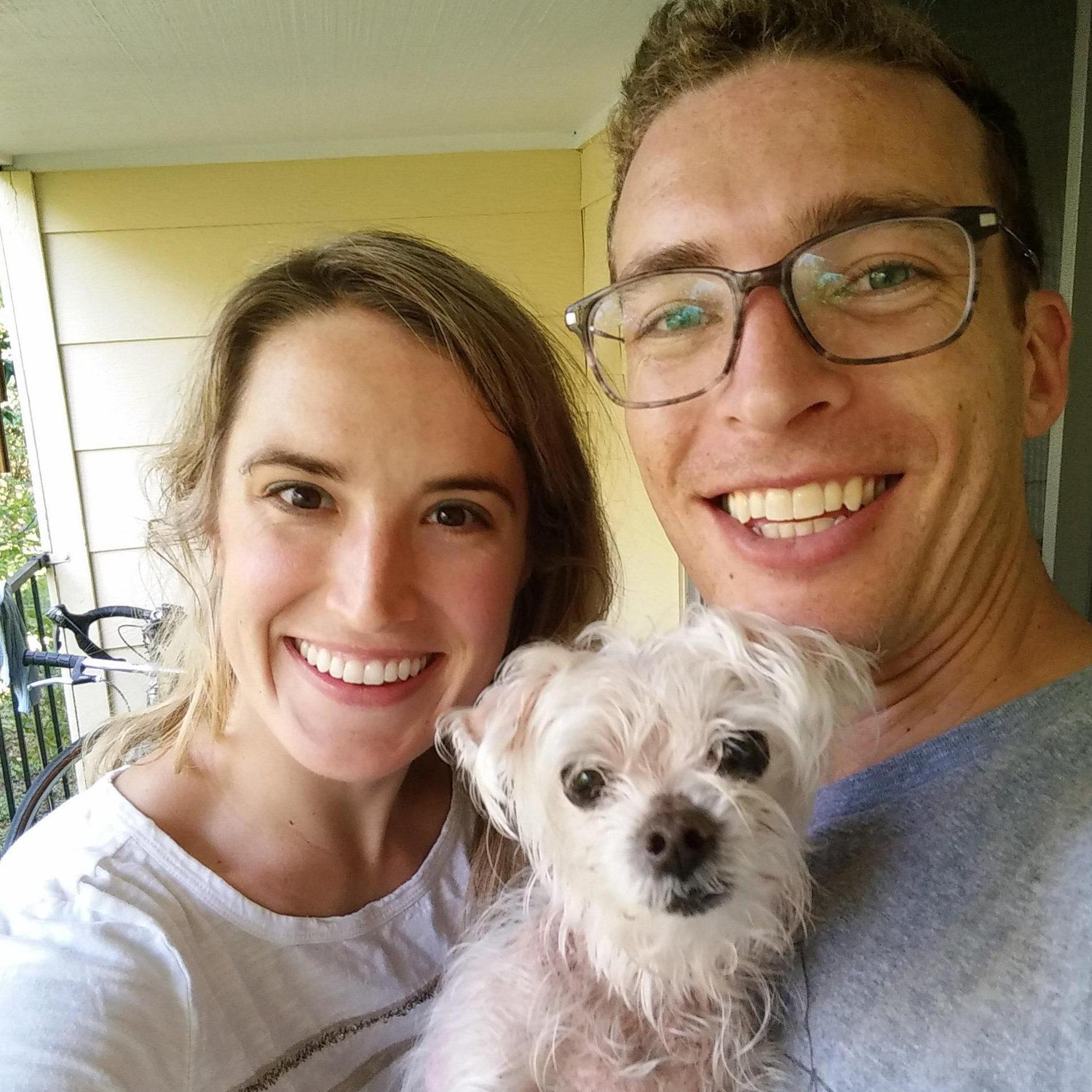 When we adopted Astro in Austin, 2017.