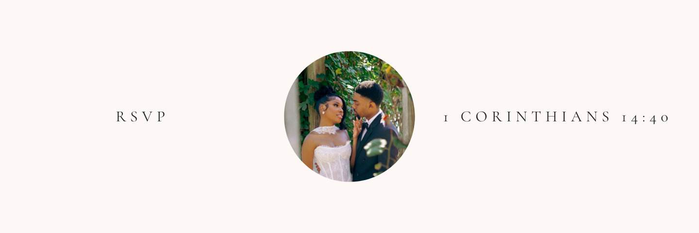 The Wedding Website of Danaé Anderson and Levar Fredericks
