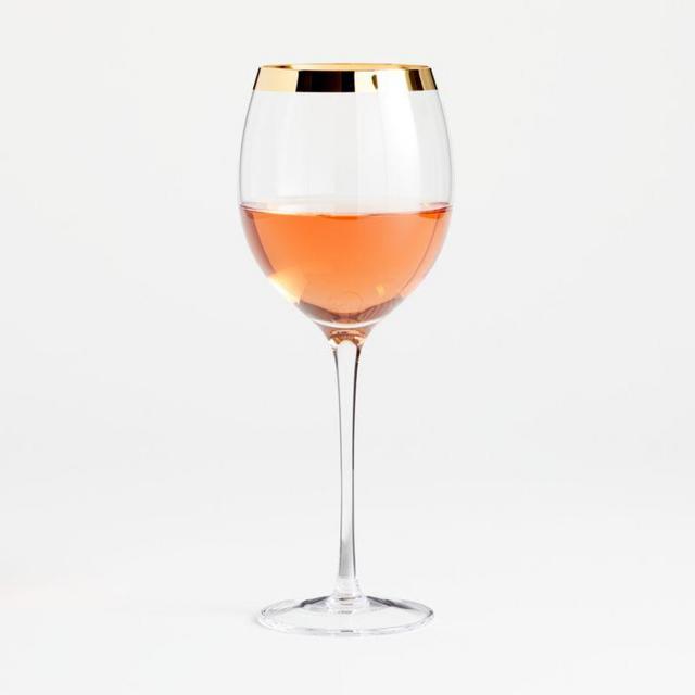 Pryce Gold Red Wine Glass