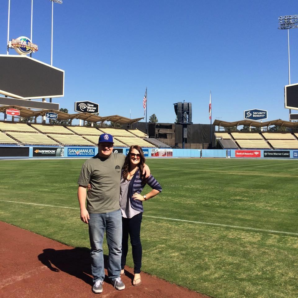 Dodgers stadium Tour, 2015.