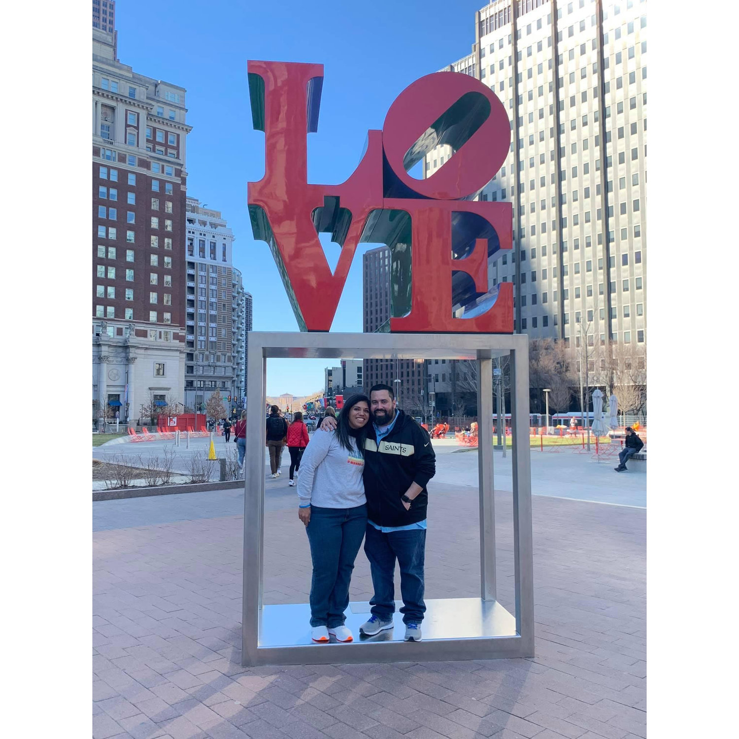 LOVE sign in Philly