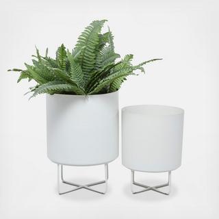 2-Piece Modern Planter Set