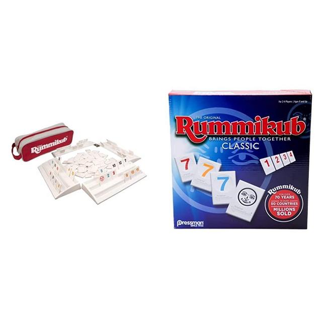 Rummikub - The Complete Original Game & Rummikub - Classic Edition - The Original Rummy Tile Game by Pressman
